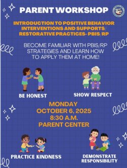 PBIS flyer in English