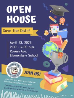 Open House flyer in English
