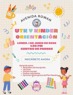 orientation flyer in Spanish